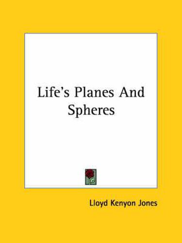 Cover image for Life's Planes and Spheres