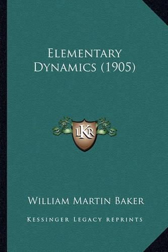 Elementary Dynamics (1905)