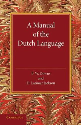 Cover image for A Manual of the Dutch Language