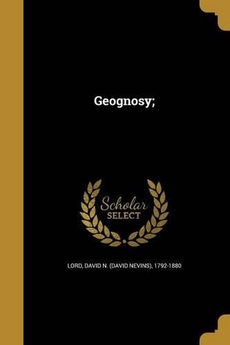 Cover image for Geognosy;