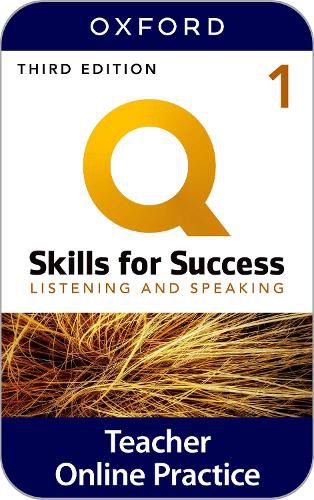 Cover image for Q Skills for Success Level 1 Listening and Speaking Teacher's Book: with iQ Online Practice