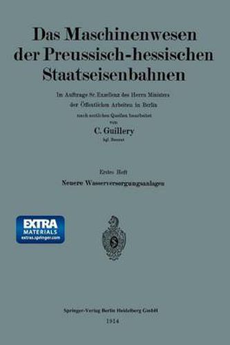 Neuere Wasserversorgungsanlagen Der Preussisch-Hessischen Staatseisenbahnen