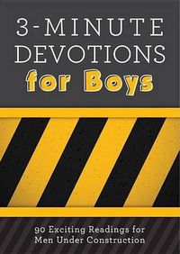 Cover image for 3-Minute Devotions for Boys
