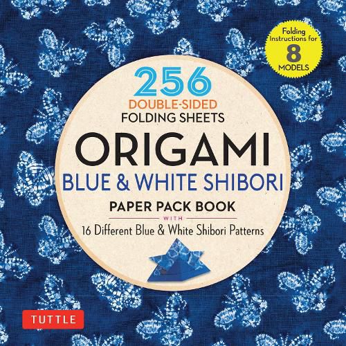 Cover image for Origami Blue & White Shibori Paper Pack Book