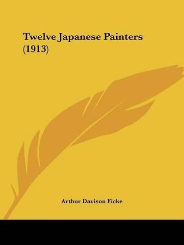 Cover image for Twelve Japanese Painters (1913)