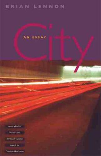 Cover image for City: An Essay