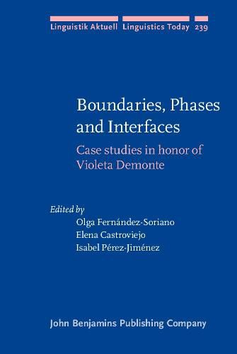 Boundaries, Phases and Interfaces: Case studies in honor of Violeta Demonte