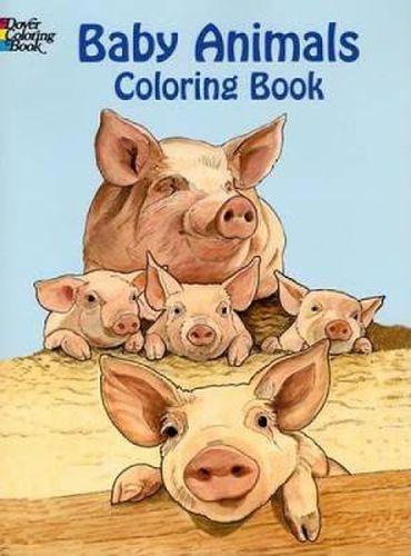 Cover image for Baby Animals Coloring Book