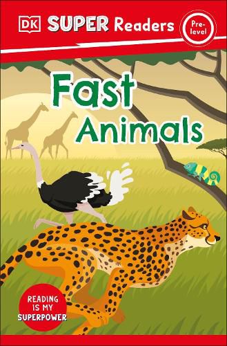 Cover image for DK Super Readers Pre-Level Fast Animals