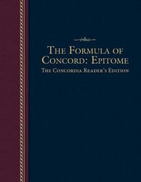 Cover image for The Formula of Concord: Epitome