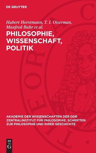 Cover image for Philosophie, Wissenschaft, Politik
