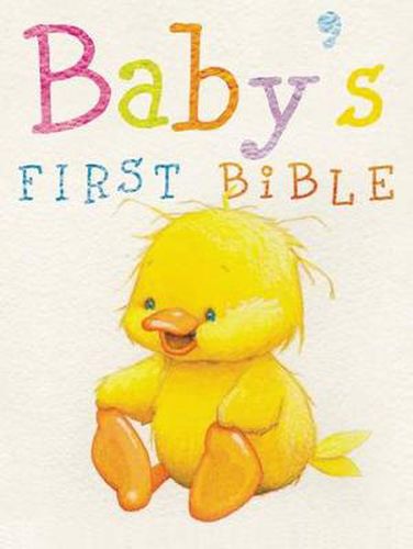 Cover image for NKJV, Baby's First Bible, Hardcover, White: Holy Bible, New King James Version