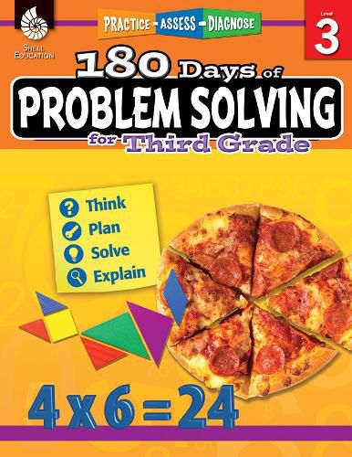 Cover image for 180 Days of Problem Solving for Third Grade: Practice, Assess, Diagnose