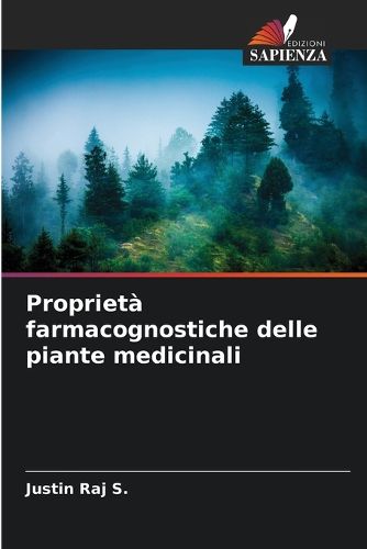 Cover image for Proprieta farmacognostiche delle piante medicinali
