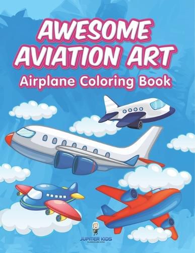 Cover image for Awesome Aviation Art
