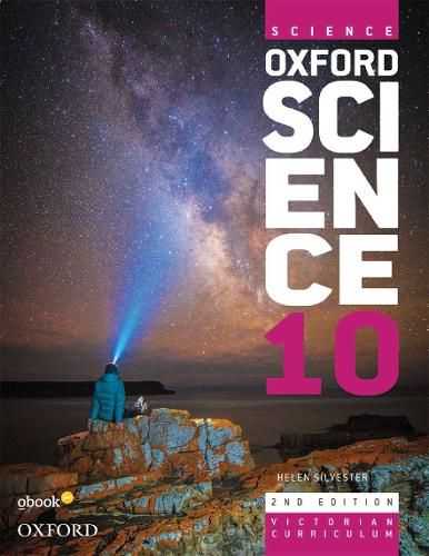 Cover image for Oxford Science 10 Student Book+obook pro: Victorian Curriculum