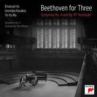 Cover image for Beethoven for Three: Symphony No. 4 and Op. 97 ‘Archduke’
