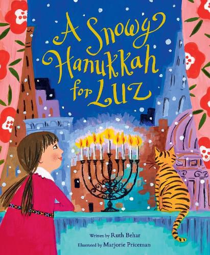 Cover image for A Snowy Hanukkah for Luz