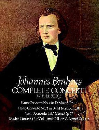 Cover image for Johannes Brahms: Complete Concerti (Full Score)
