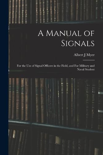 Cover image for A Manual of Signals