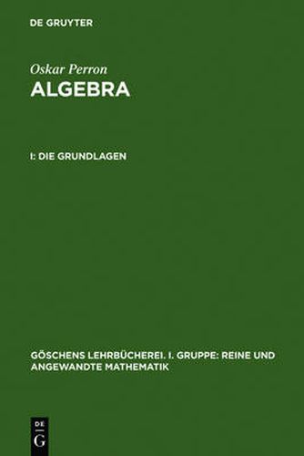 Cover image for Die Grundlagen