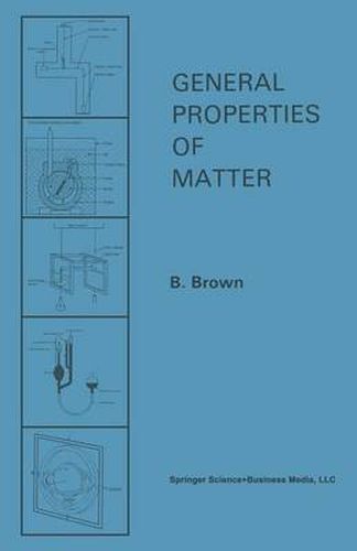 Cover image for General Properties of Matter