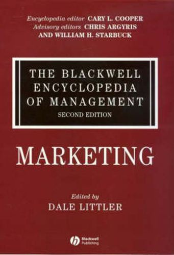 Cover image for The Blackwell Encyclopedia of Management
