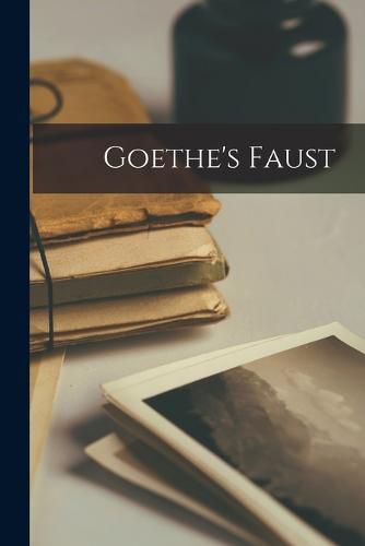 Cover image for Goethe's Faust