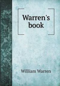 Cover image for Warren's Book