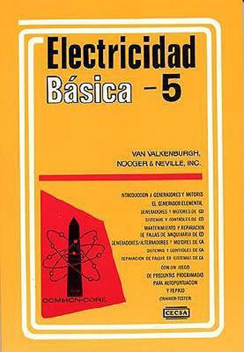 Cover image for Electricidad Basica, Vol. 5