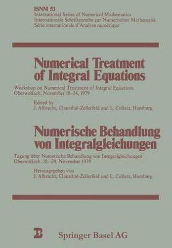 Cover image for Numerical Treatment of Integral Equations