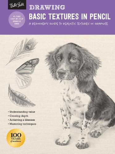 Cover image for Drawing: Basic Textures in Pencil: A beginner's guide to realistic textures in graphite