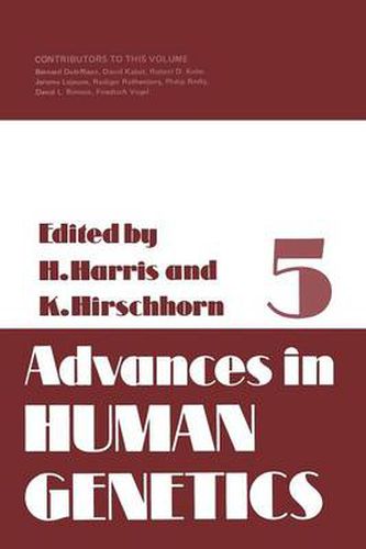 Cover image for Advances in Human Genetics