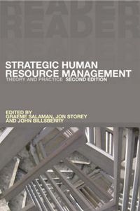 Cover image for Strategic Human Resource Management: Theory and Practice