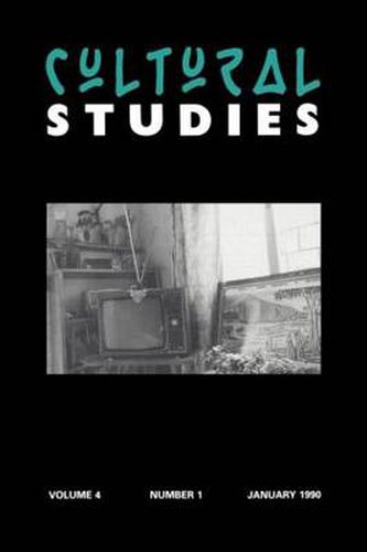 Cover image for Cultural Studies: Volume 4, Issue 1