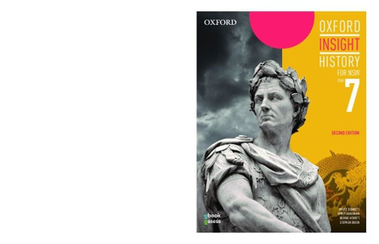 Cover image for Oxford Insight History for NSW Year 7 Student Book + obook assess