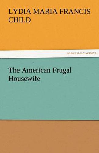 Cover image for The American Frugal Housewife