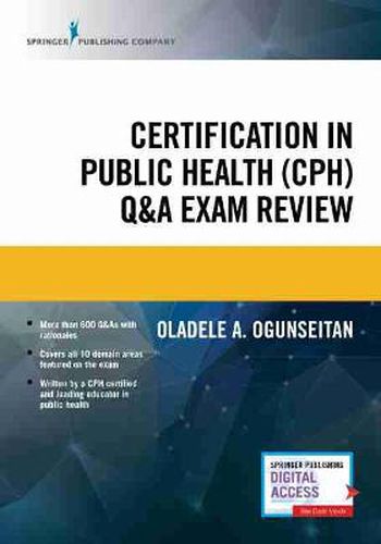 Cover image for Certification in Public Health (CPH) Q&A Exam Review