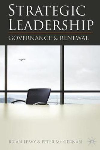 Cover image for Strategic Leadership: Governance and Renewal