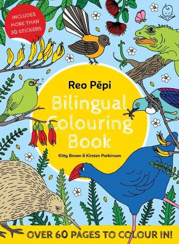 Cover image for Reo Pepi Bilingual Colouring Book