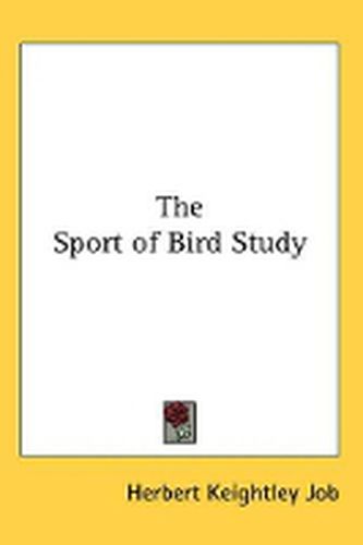 Cover image for The Sport of Bird Study