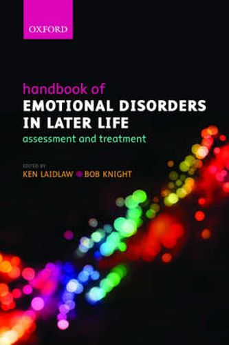 Cover image for Handbook of Emotional Disorders in Later Life: Assessment and Treatment