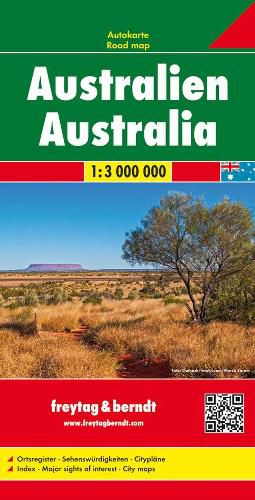 Cover image for Australia Road Map 1:3 000 000