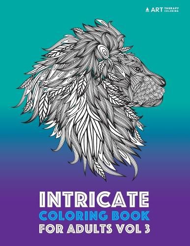 Cover image for Intricate Coloring Book For Adults Vol 3