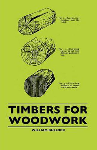 Cover image for Timbers For Woodwork