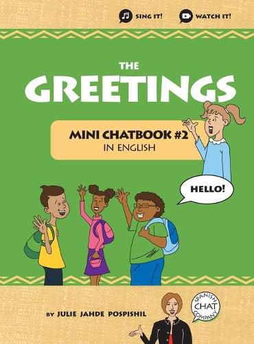 Cover image for The Greetings: Mini Chatbook in English #2 (Hardcover)