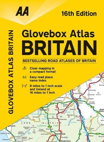 Cover image for AA Glovebox Atlas Britain