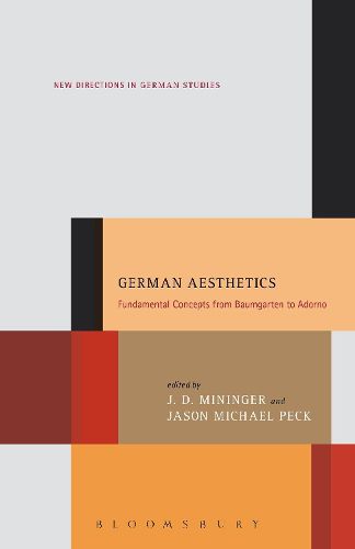 Cover image for German Aesthetics: Fundamental Concepts from Baumgarten to Adorno