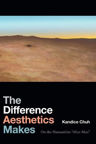 Cover image for The Difference Aesthetics Makes: On the Humanities  After Man