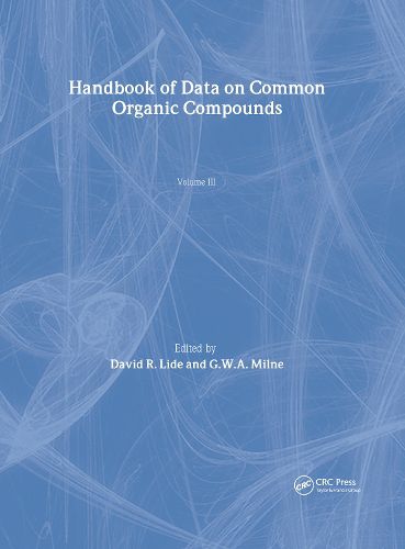 Cover image for Handbook of Data on Common Organic Compounds